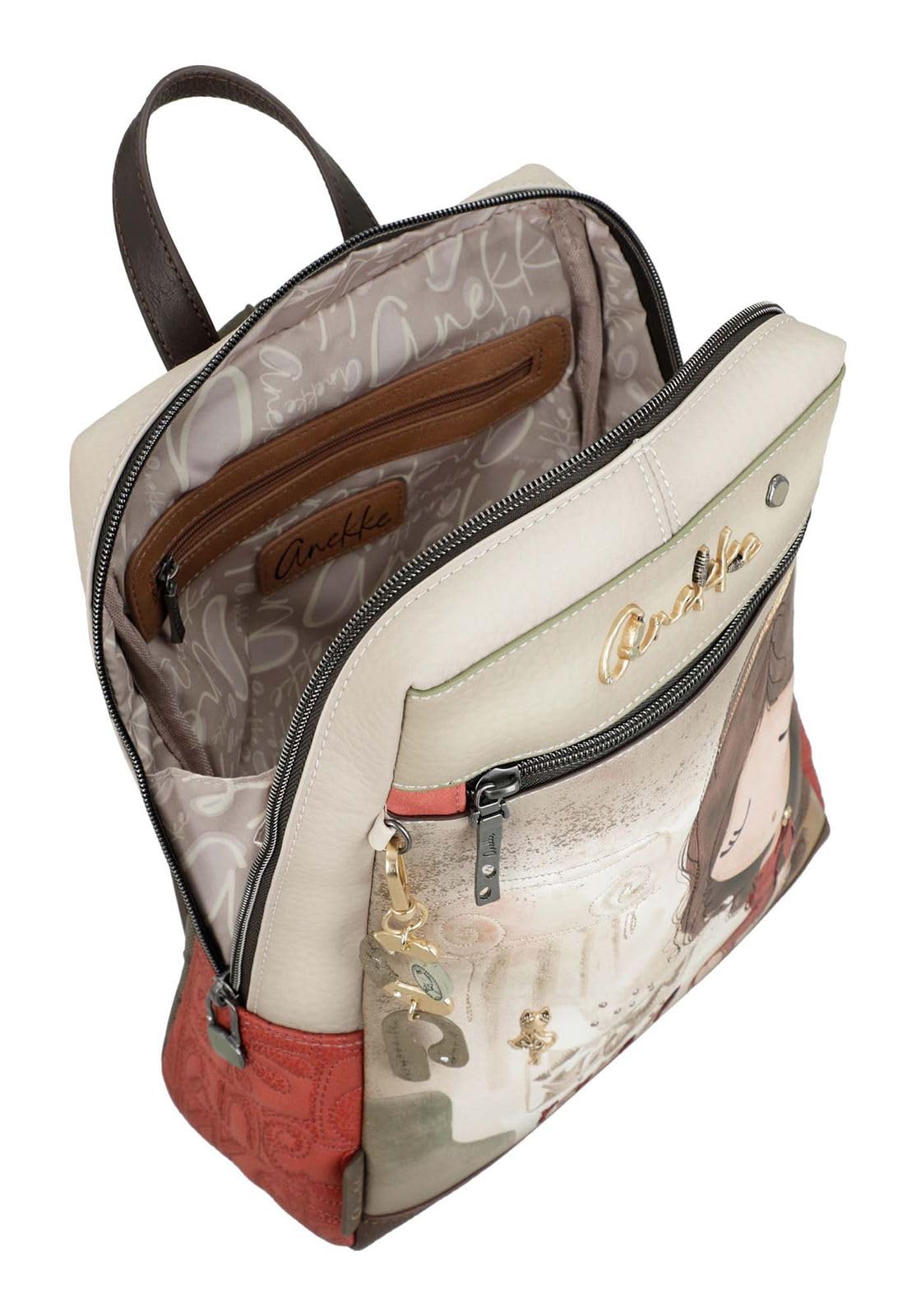 Anekke Muse Zaino Classico stampa Grecia