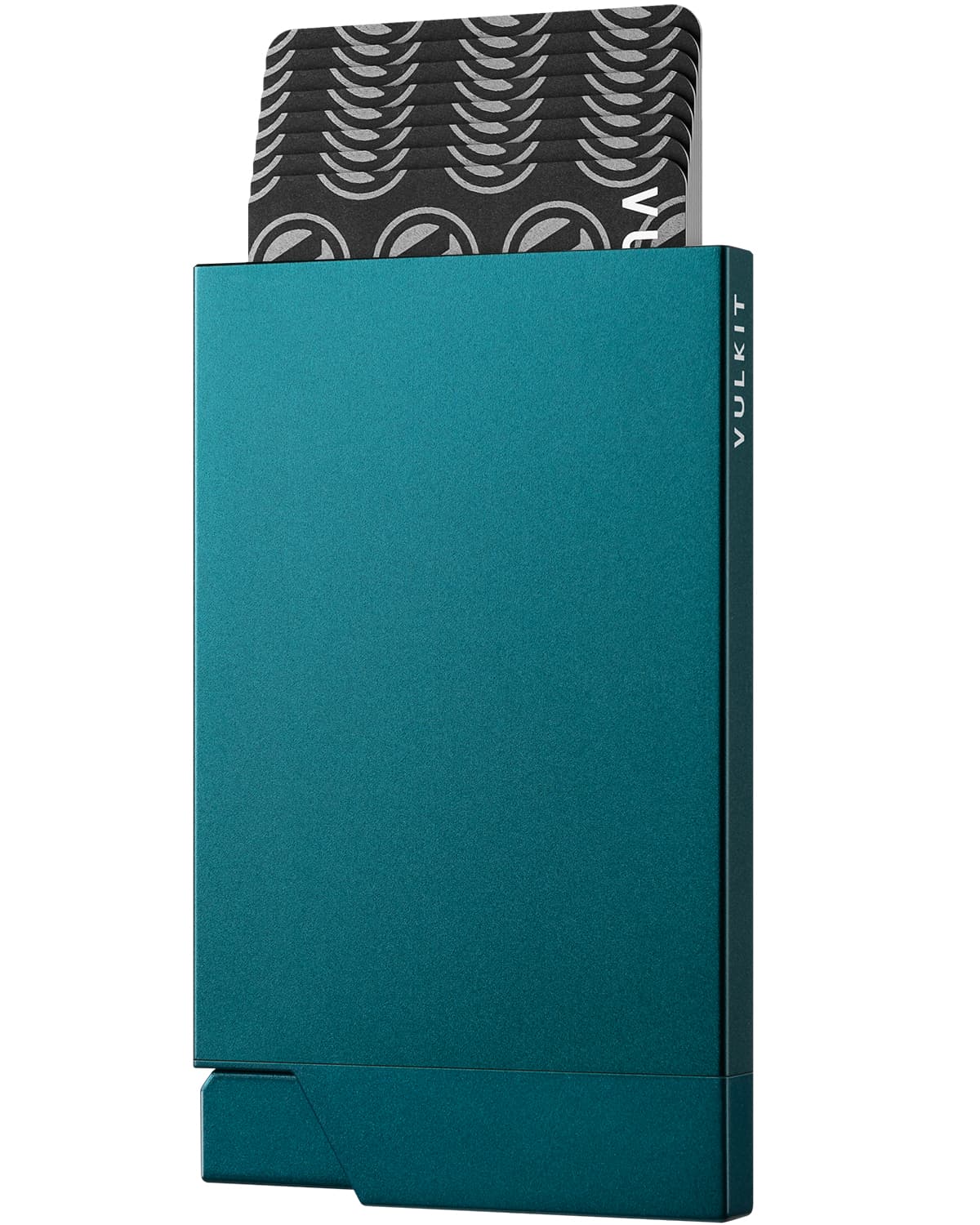 VULKIT VC400 portacarte pop up alluminio nero 8 carte