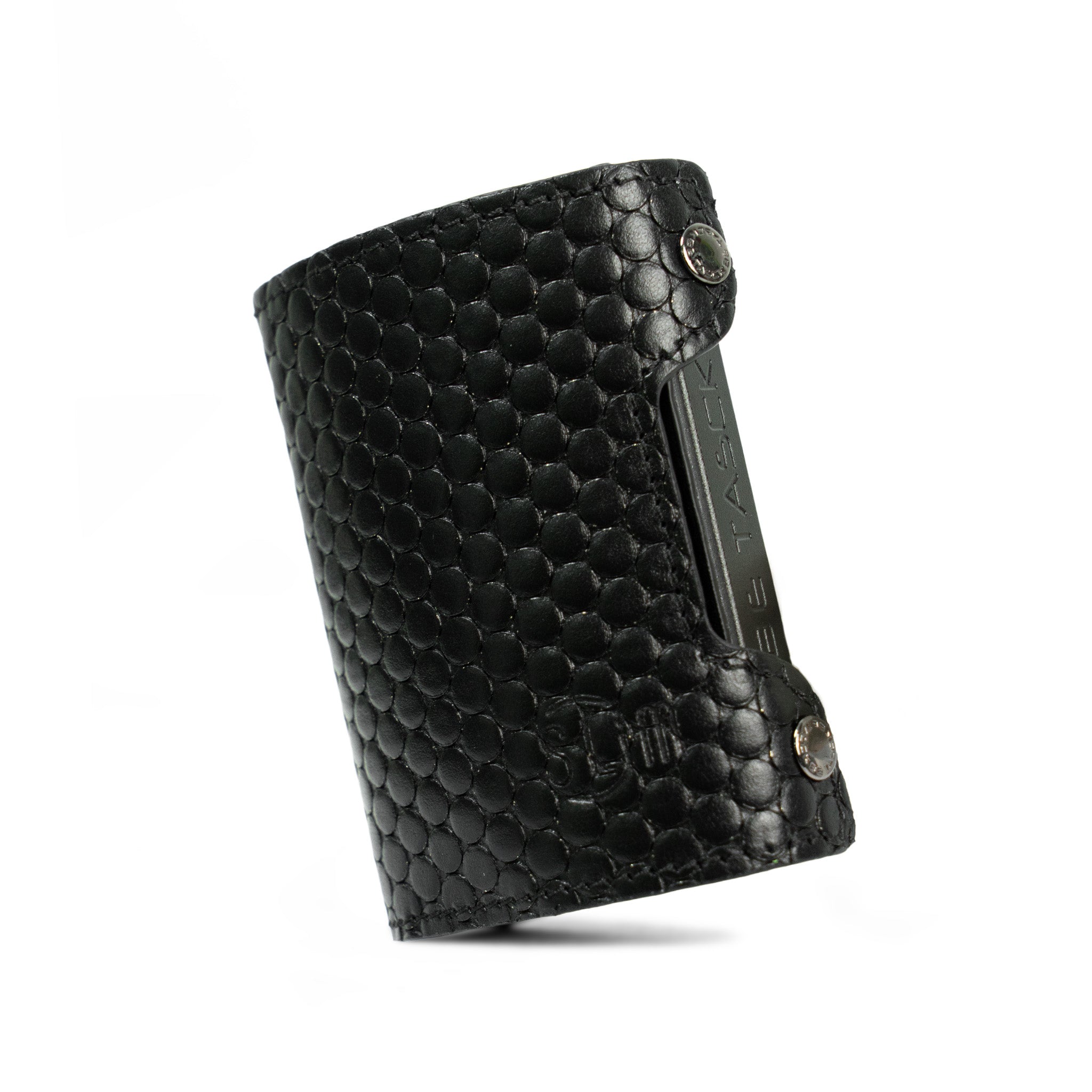 SLim Be Tasck Portafoglio Pelle Bolle Nero Frame Nero