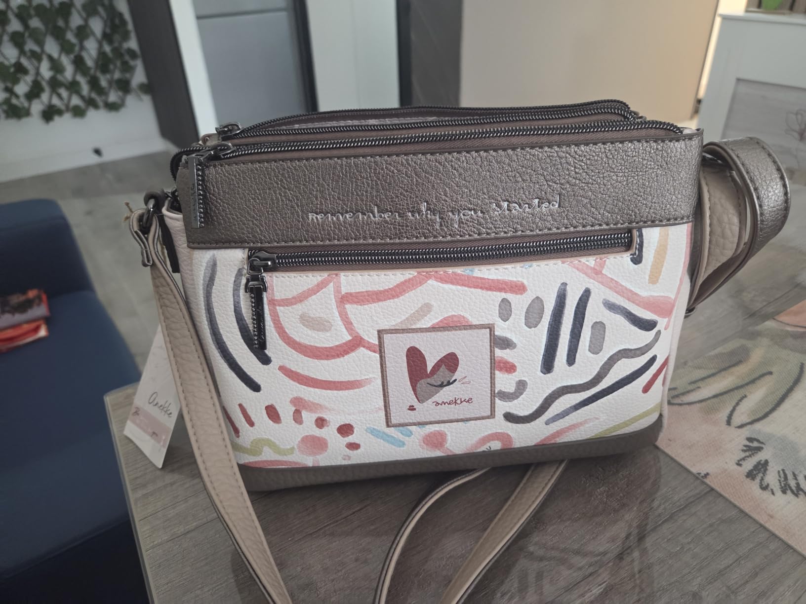 Anekke Olympia Borsa Tracolla Donna Ricamata