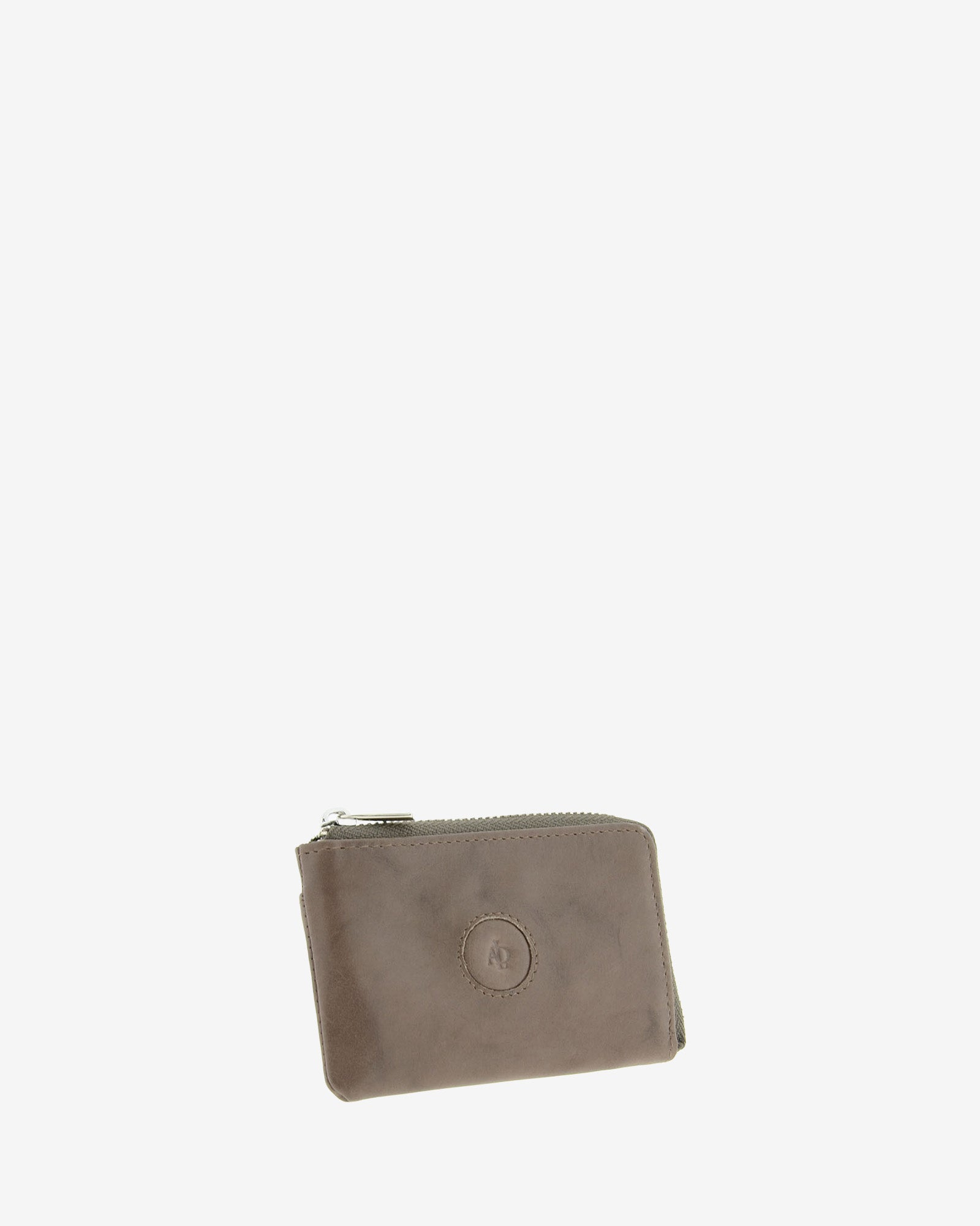Adapell Root 1594 portamonete grigio con anello chiavi