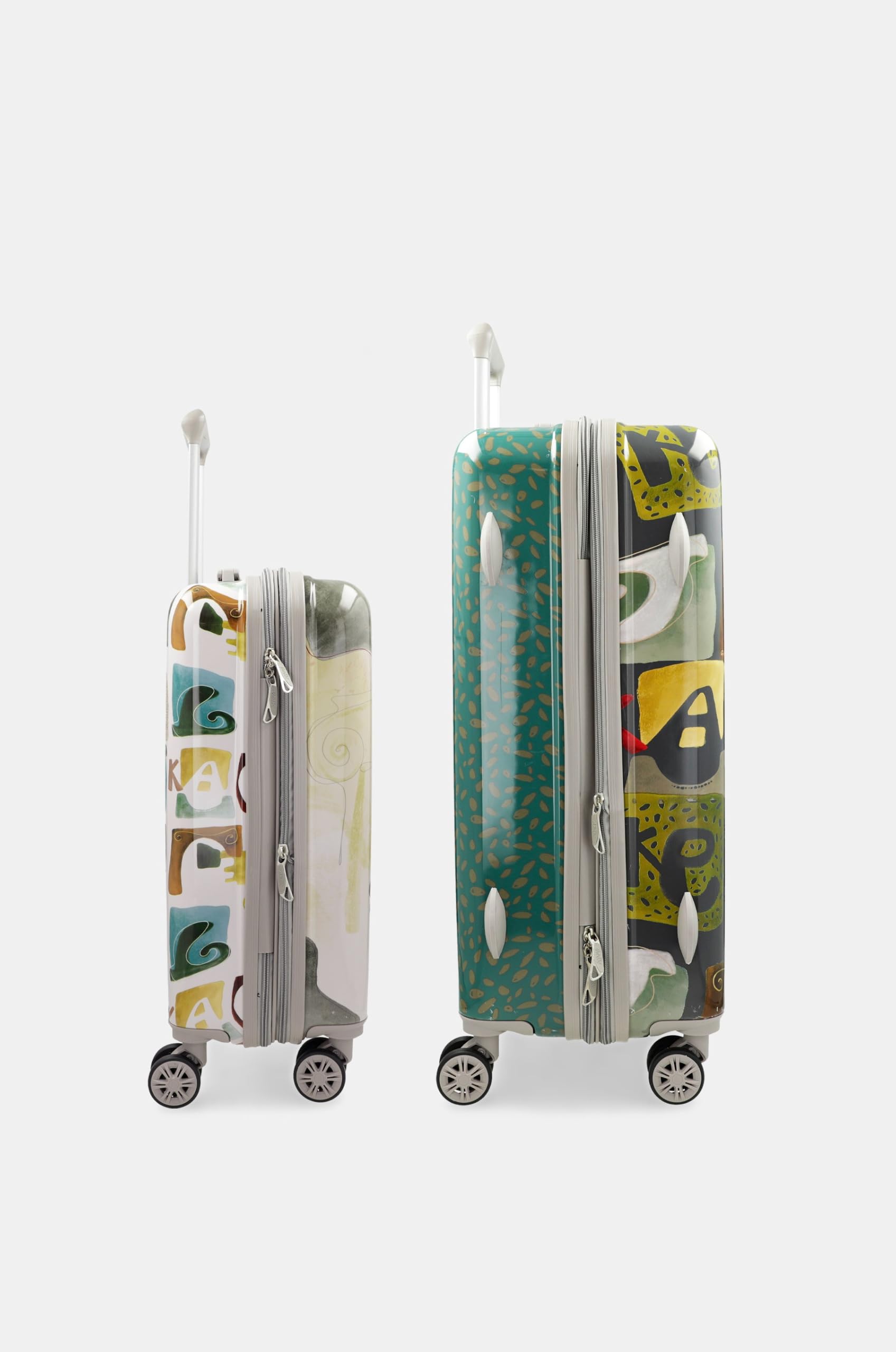 Anekke Muse Set Valigie 2 Pezzi Stampa Viaggio
