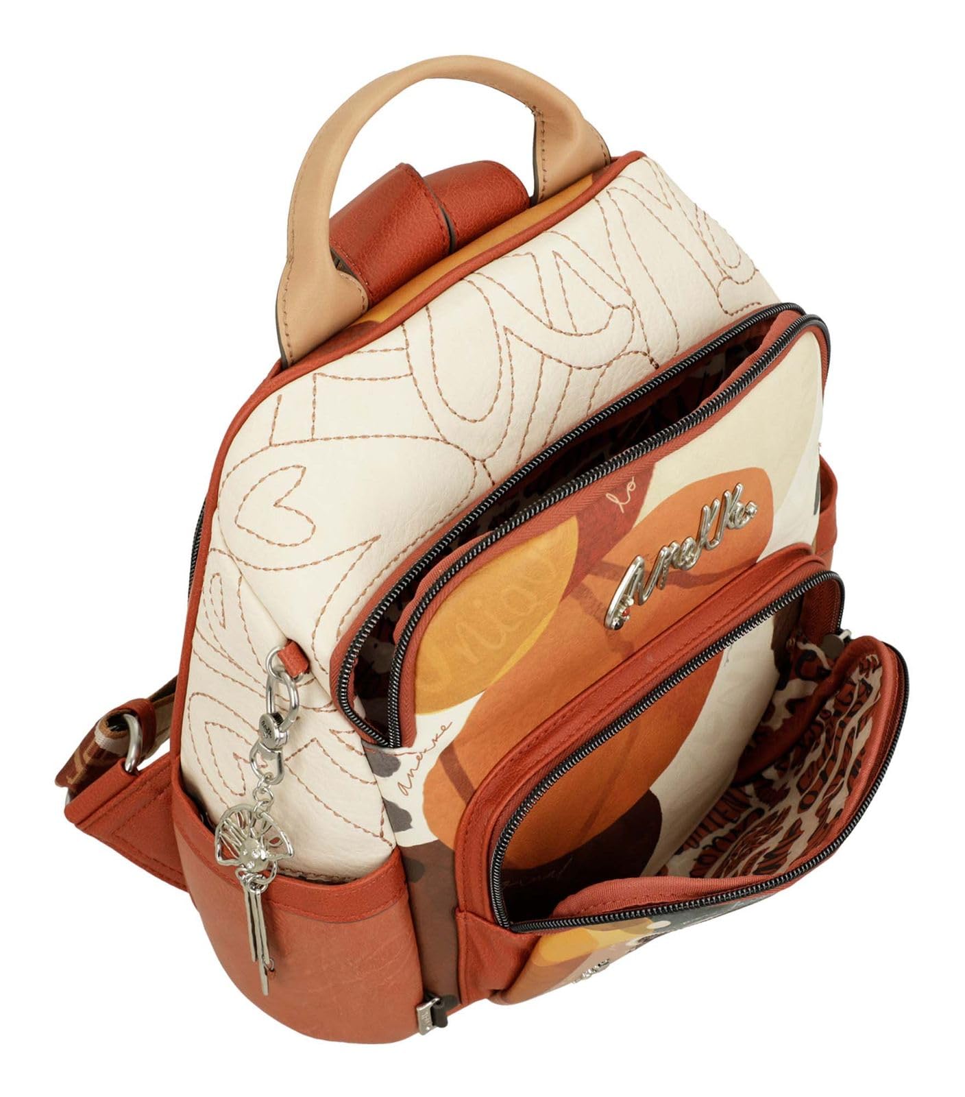 Anekke Magic Souls Zaino Antifurto Donna Multicolore