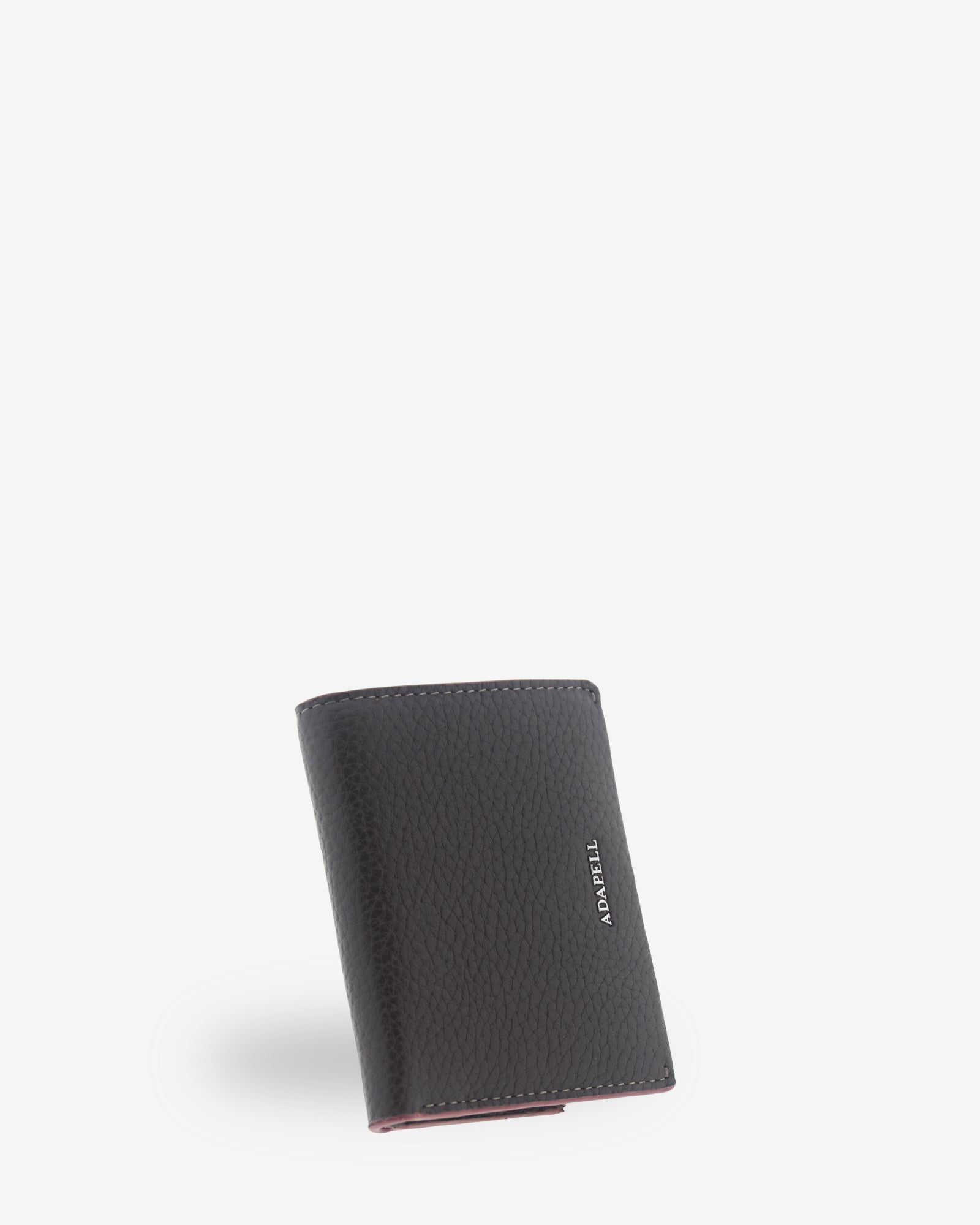 Adapell Nexo 4263 Portafoglio Pelle Nero Sottile RFID