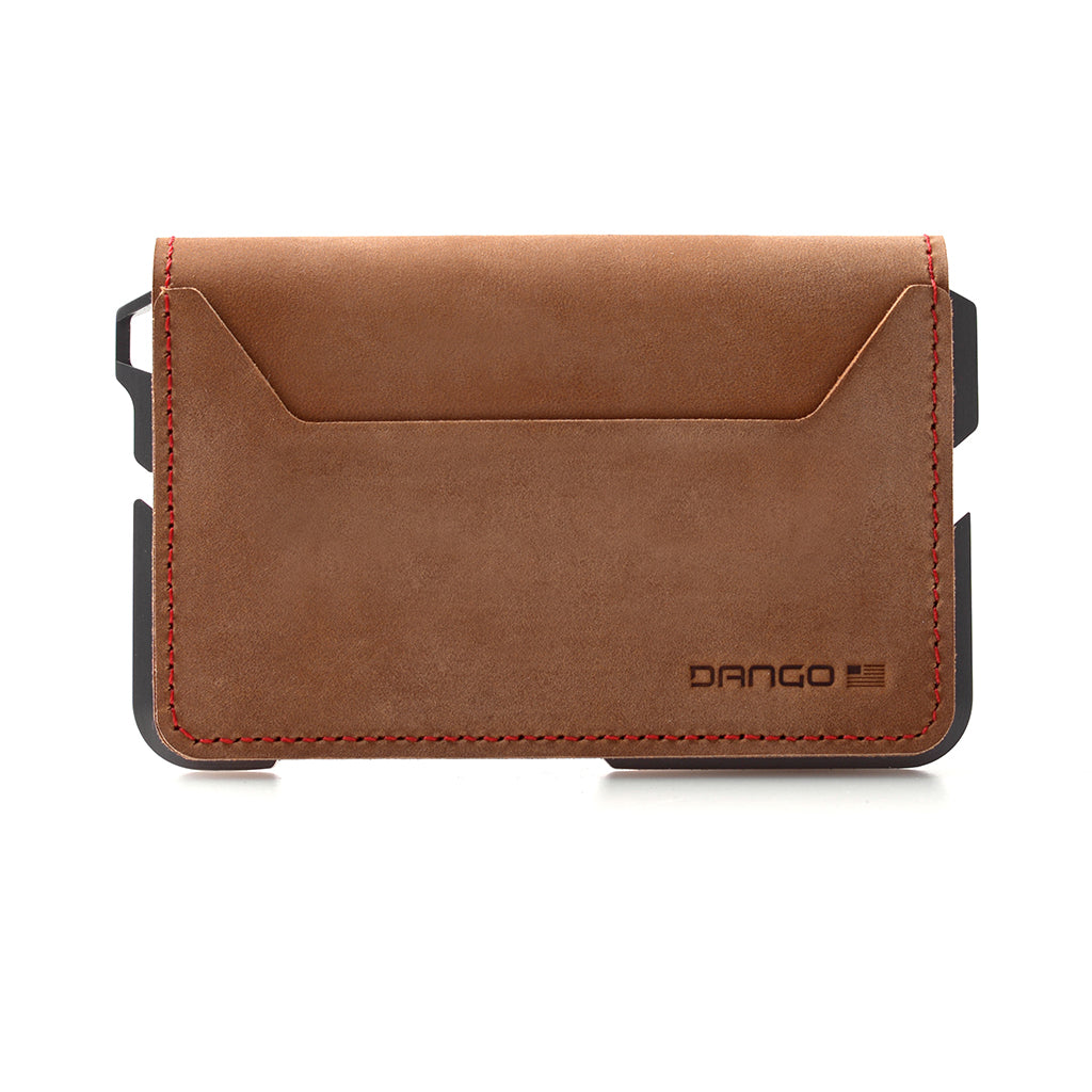 Dango D-Series D01 Dapper portafoglio bifold pelle grigio 17 carte