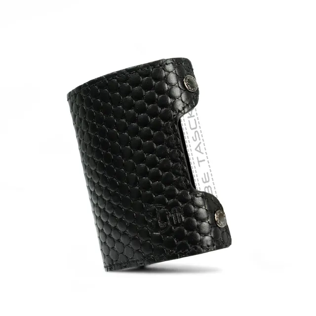 SLim Cover Pelle Be Tasck Bolle cover pelle nero