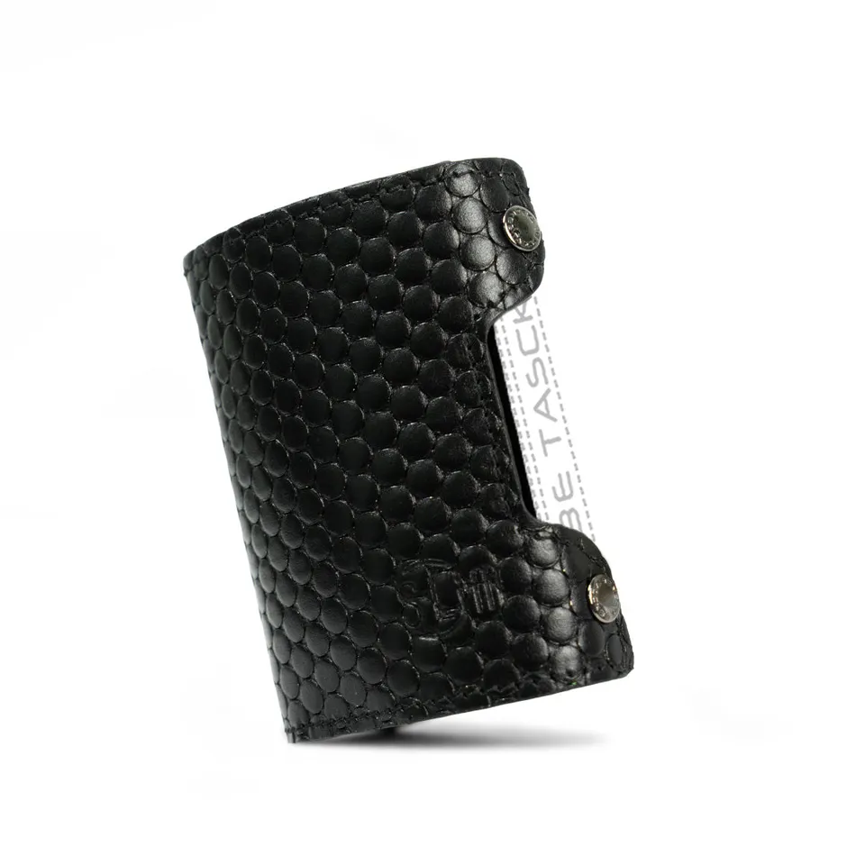 SLim Cover Pelle Be Tasck Bolle cover pelle nero