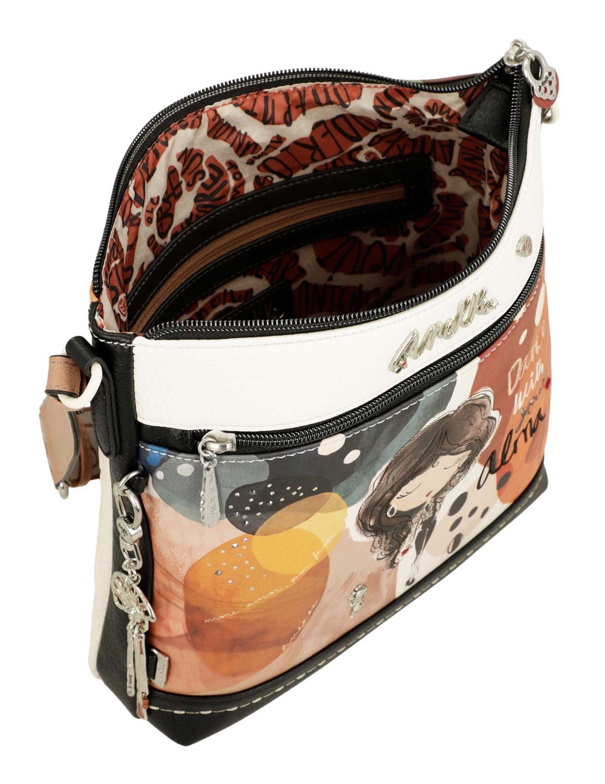 Anekke Alma 40703-069 Mini Tracolla Marrone 13x19x7 cm