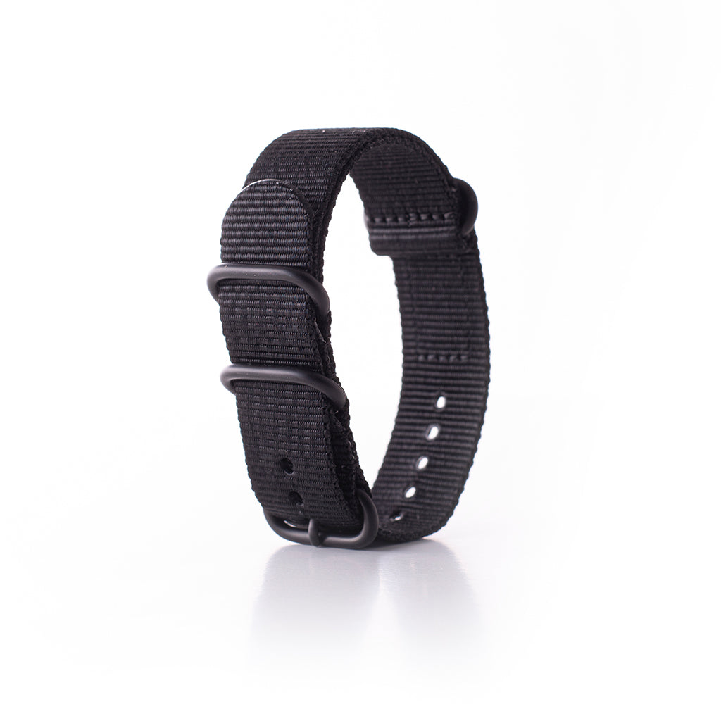 Dango cinturino orologio nylon monopezzo verde 22mm