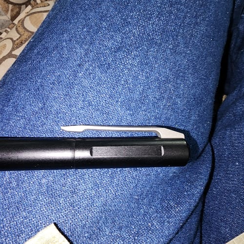 Dango Ace Pen penna alluminio nero jet black ricarica Schmidt