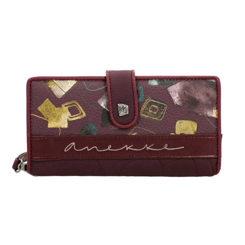Anekke Evolution portafoglio grande donna RFID