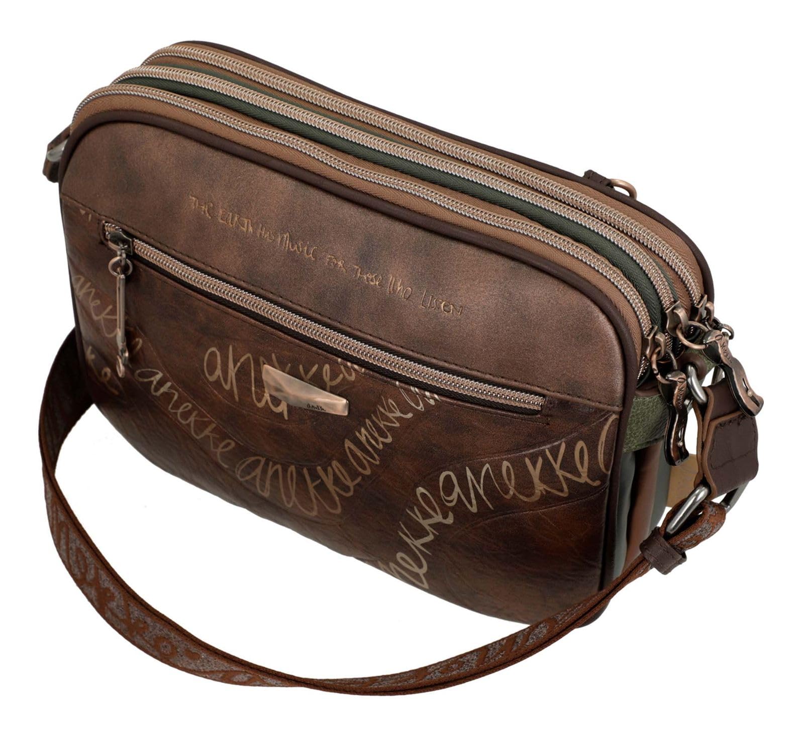 Anekke Outer borsa tracolla 3 scomparti 25 cm