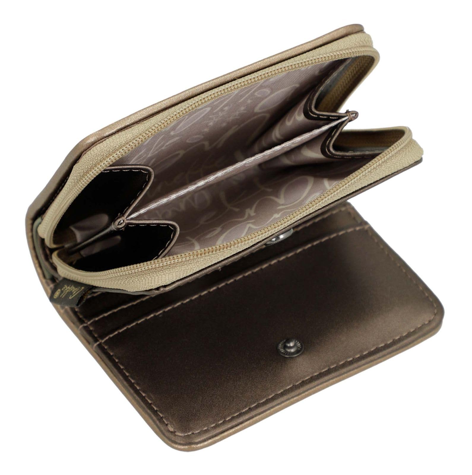 Anekke Muse Portamonete Piccolo RFID Donna Stampato