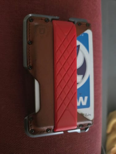 Dango Wallet Add-Ons 3 Pocket Bifold portafoglio Whiskey Brown