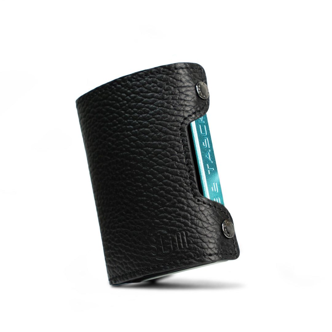 SLim Be Tasck Bottalato Nero Frame Nero portafoglio