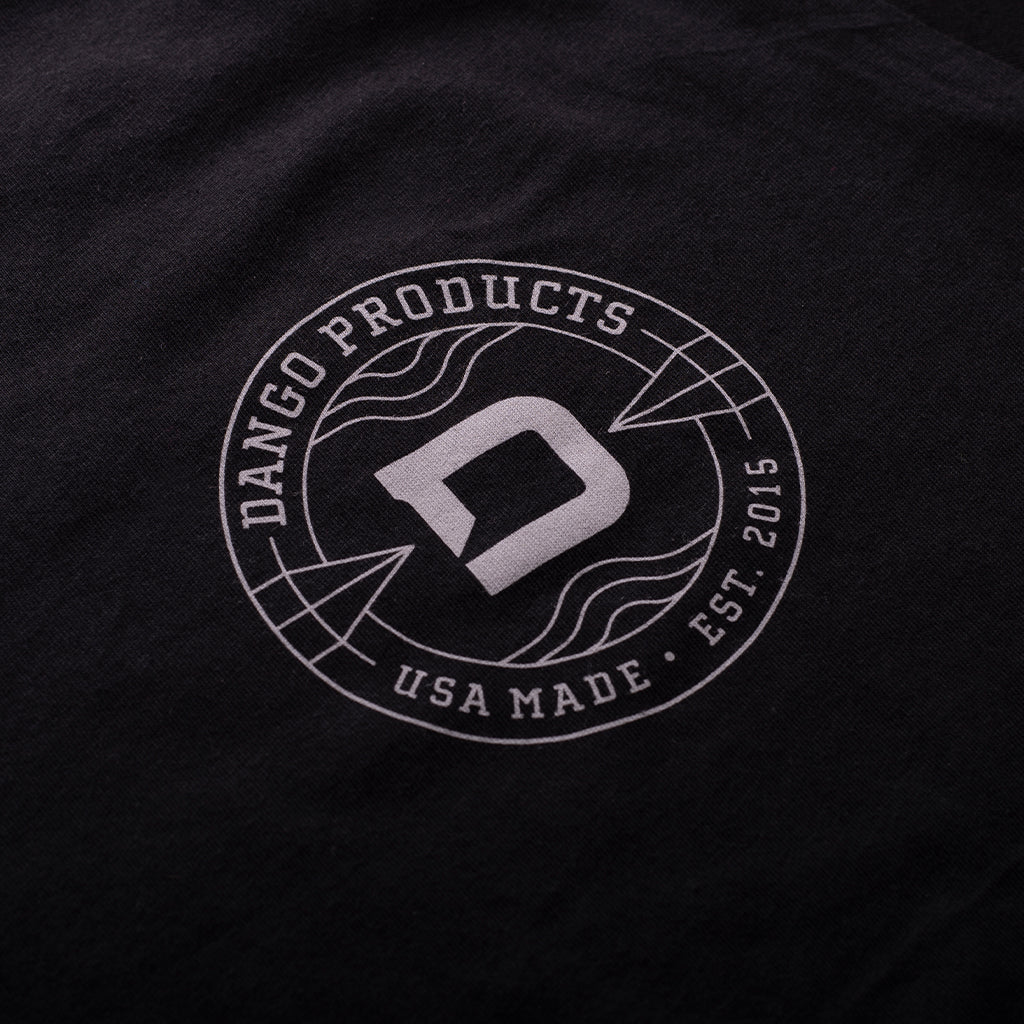 Dango Emblem T-Shirt Maglietta Cotone Nero