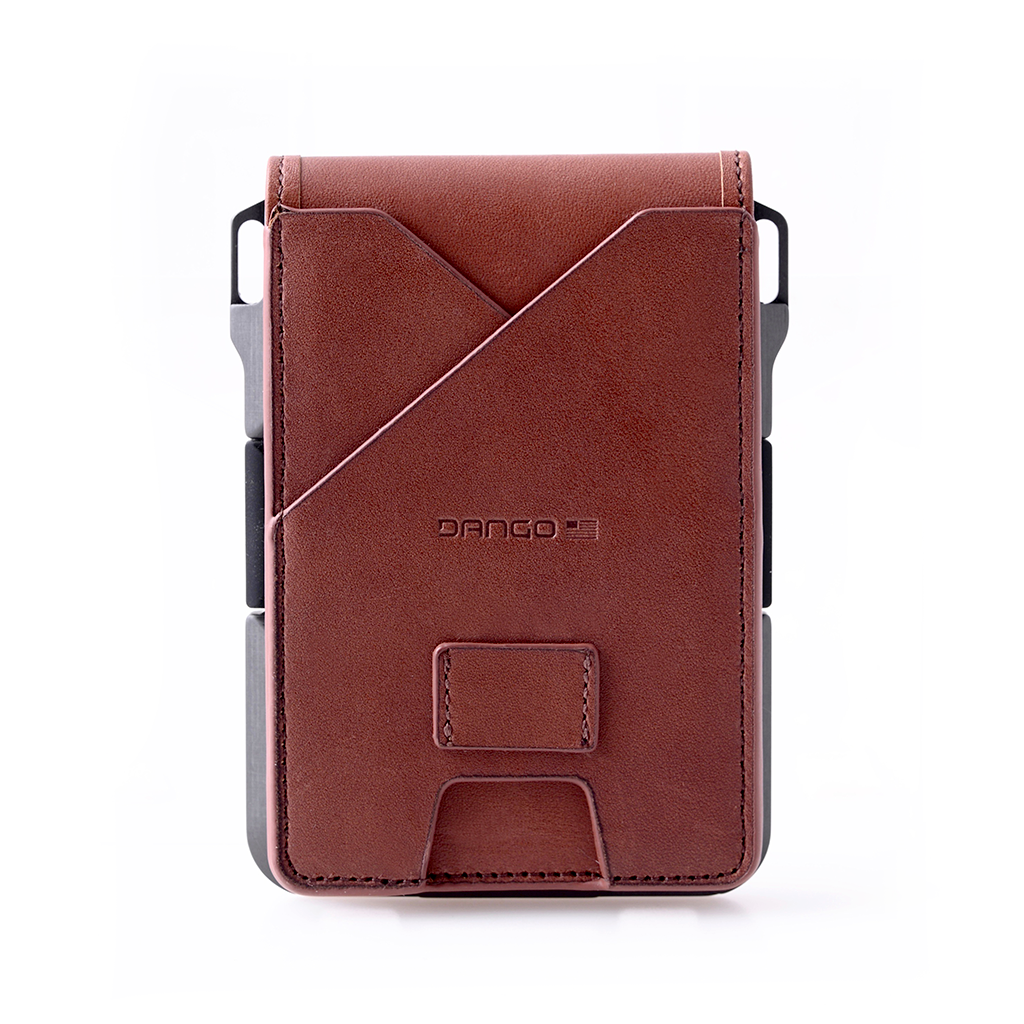 Dango M-Series M1 Maverick portafoglio bifold pelle marrone 16 carte