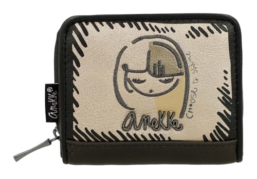 Anekke Nature Koko portafoglio piccolo RFID compatto