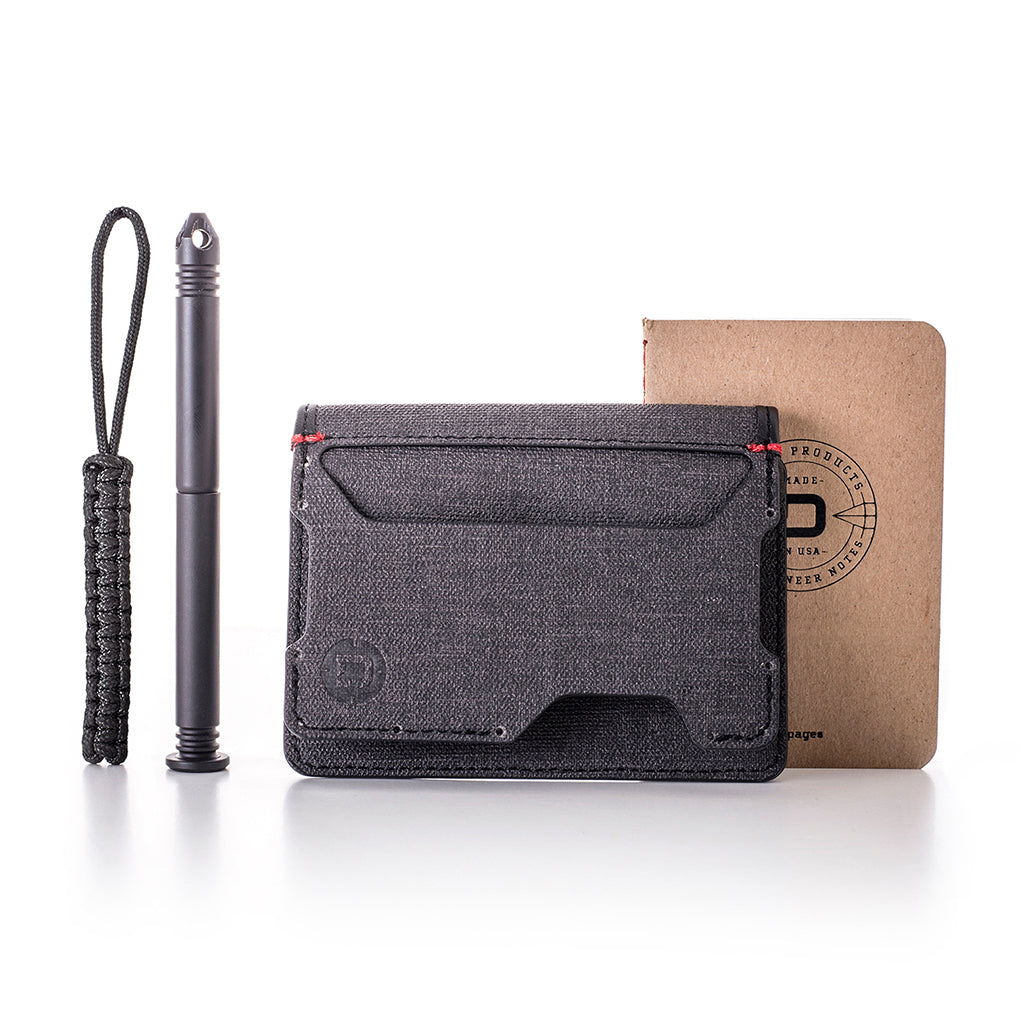 Dango Pen Wallet kit penna argento + tasca DTEX