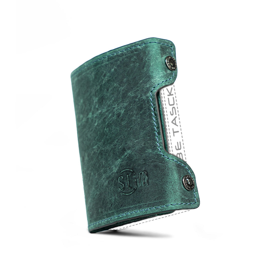 SLim Be Tasck Cover Vera Pelle Concia Vegetale Marrone