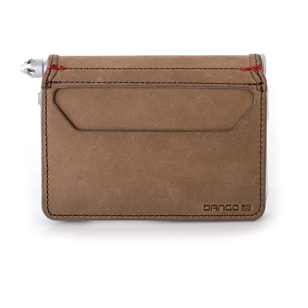 Dango D01 Dapper portafoglio con penna whiskey brown