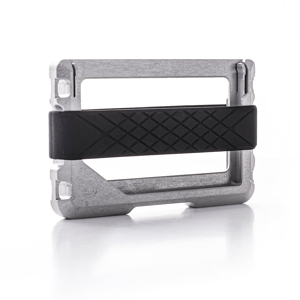 Dango D03 Lite Dapper portafoglio alluminio argento