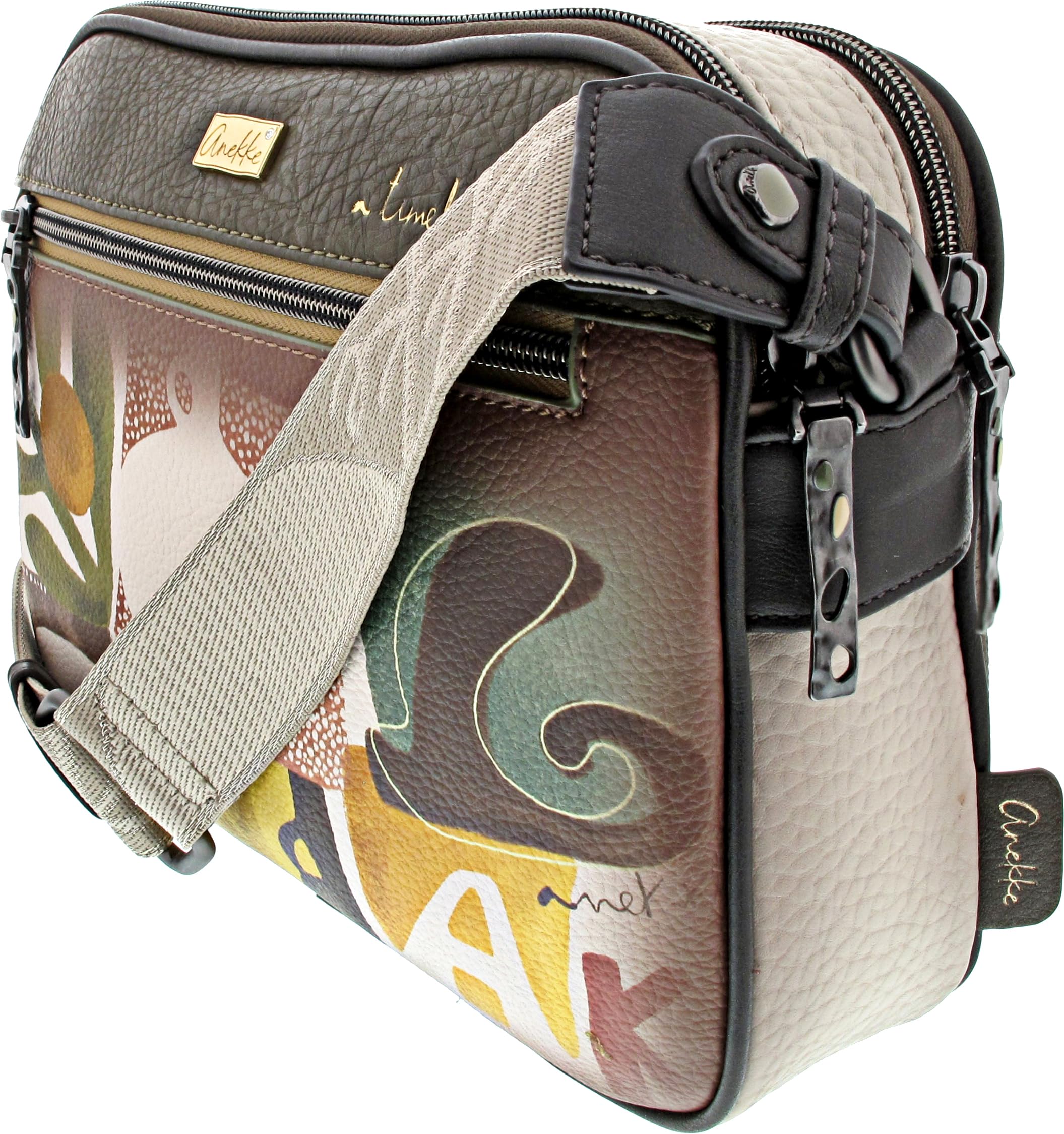 Anekke Muse Borsa a Tracolla Tasca Frontale Grecia