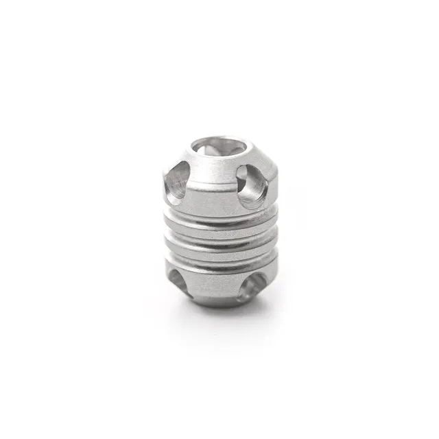 Dango Capsules EDC Bead perlina paracord argento satinato