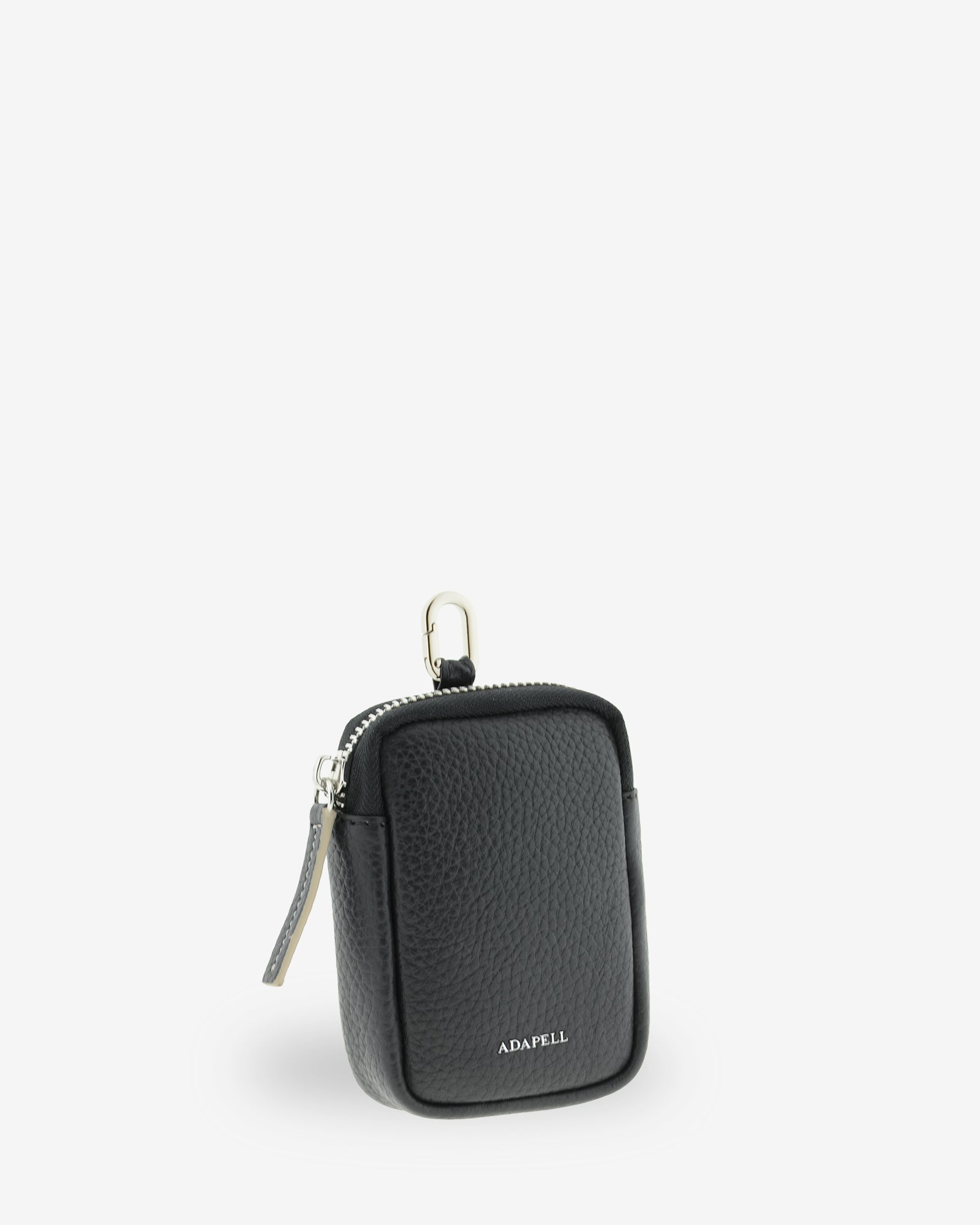 Adapell Nexo 8096 portamonete pelle nero RFID portachiavi