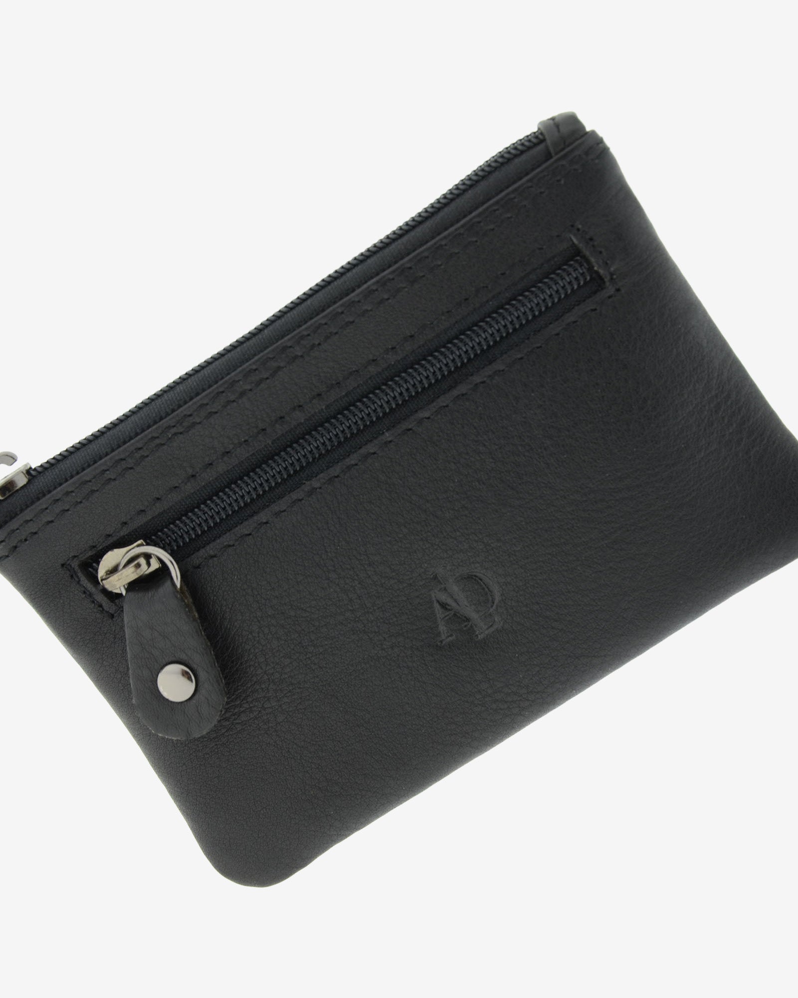 Adapell Básicos 8010 portamonete pelle nero