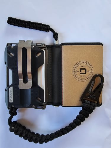 Dango A10 Pen Wallet Conversion Kit portafoglio bifold Whiskey Brown 9 carte