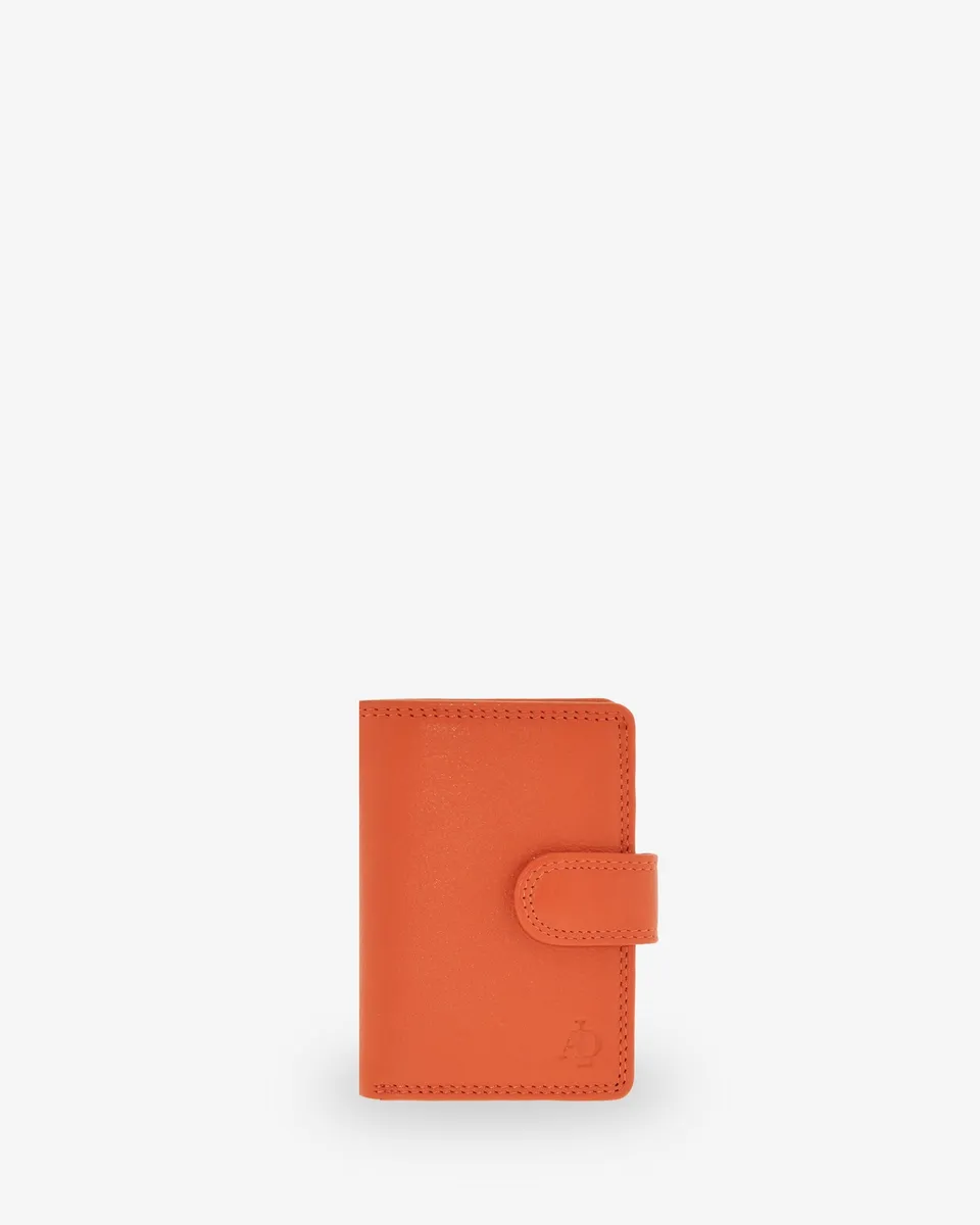 Adapell 8057 Portacarte Verticale Nero 20 Carte Pelle