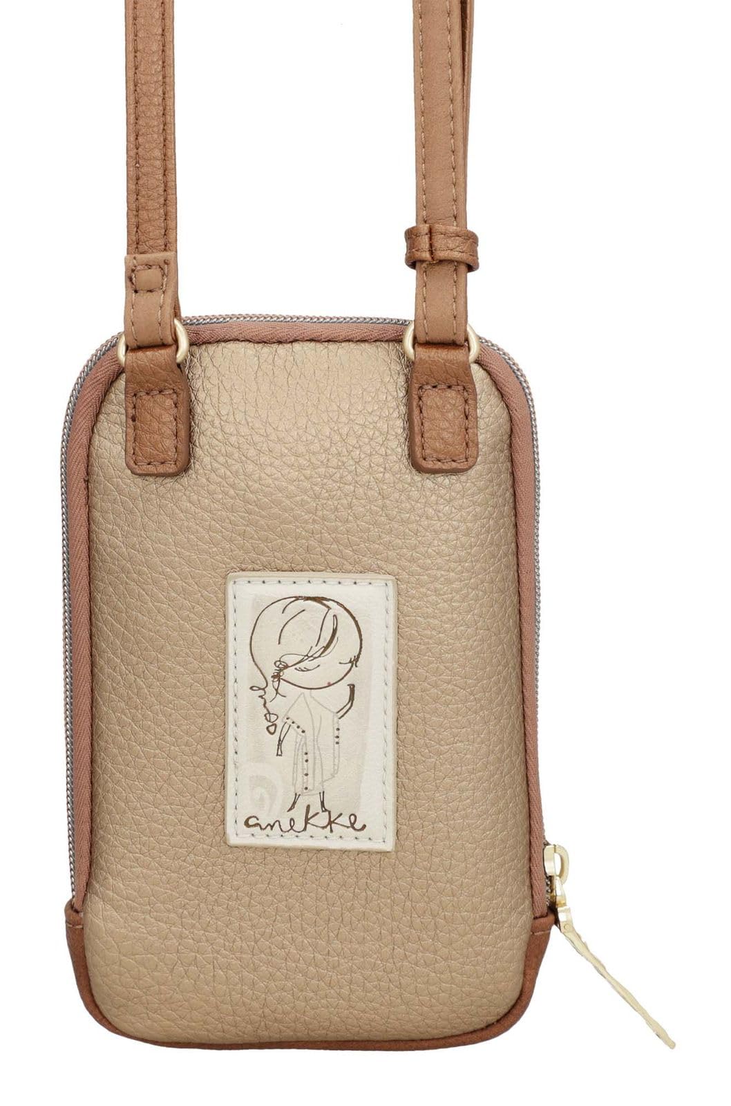 Anekke Amphora Mini borsa a tracolla stampa argilla