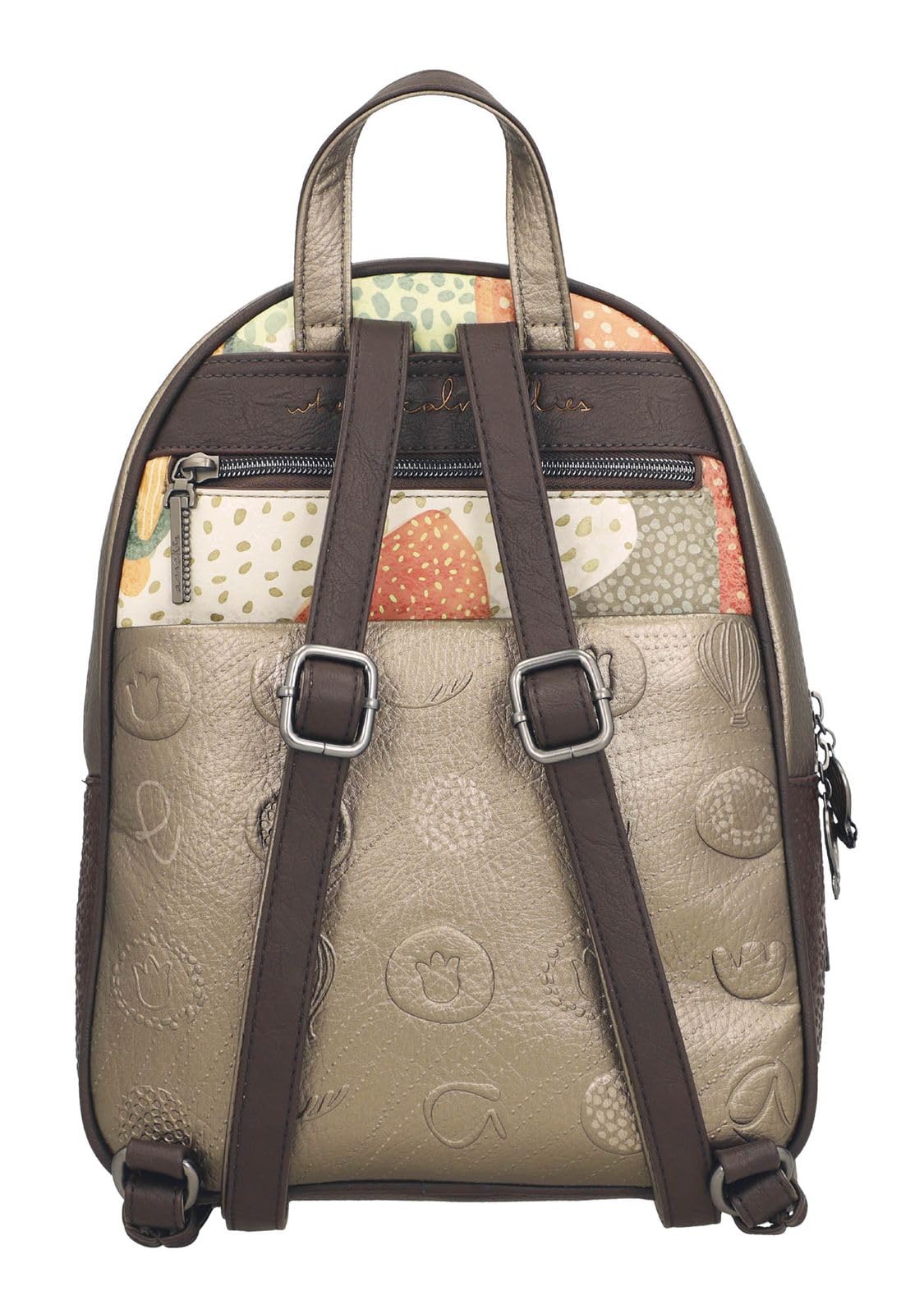 Anekke Odyssey Zaino Medio Tasche Cerniera Regolabile