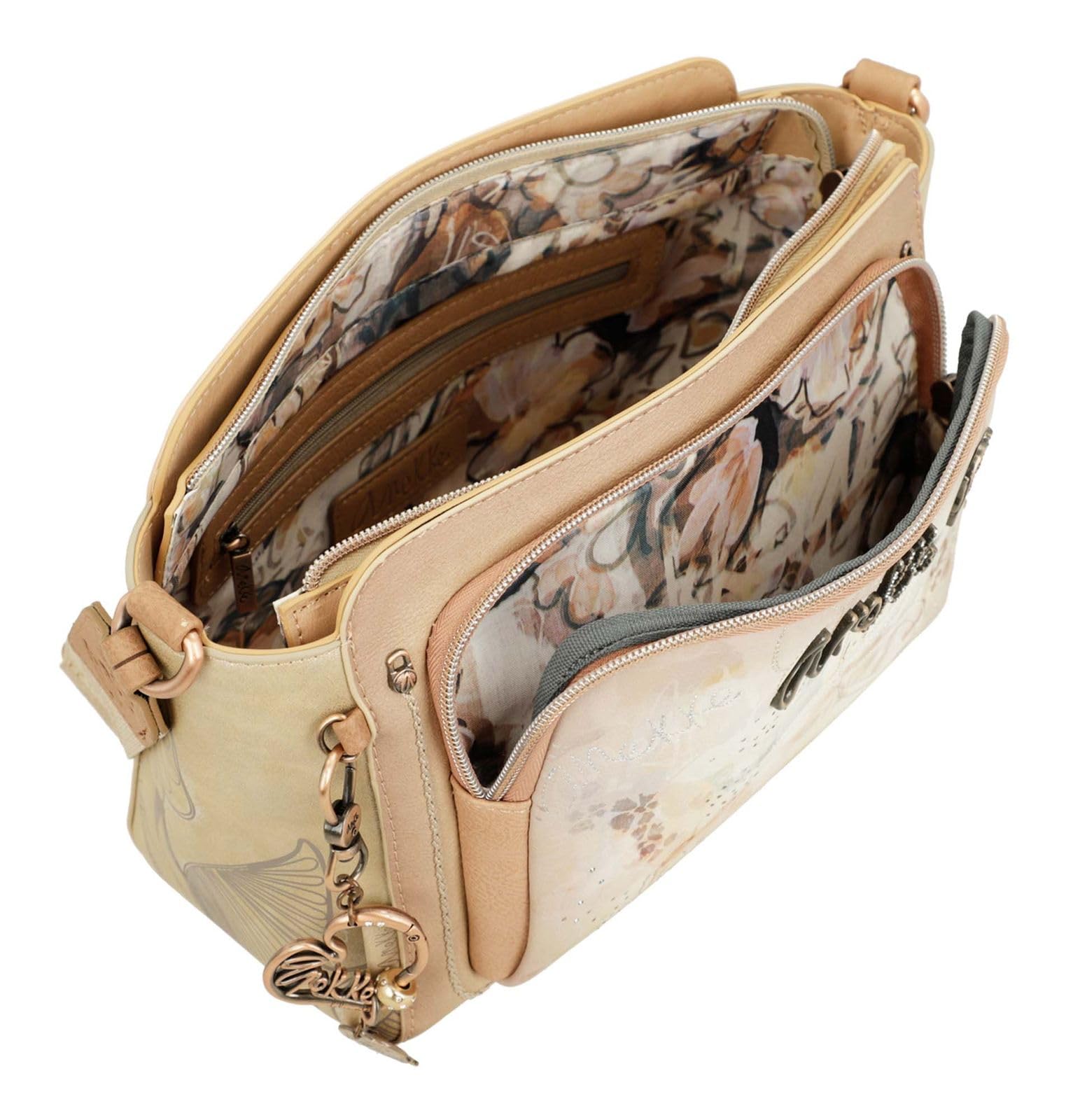 Anekke Stories Bandolera Mediana Borsa Laptop Leggera
