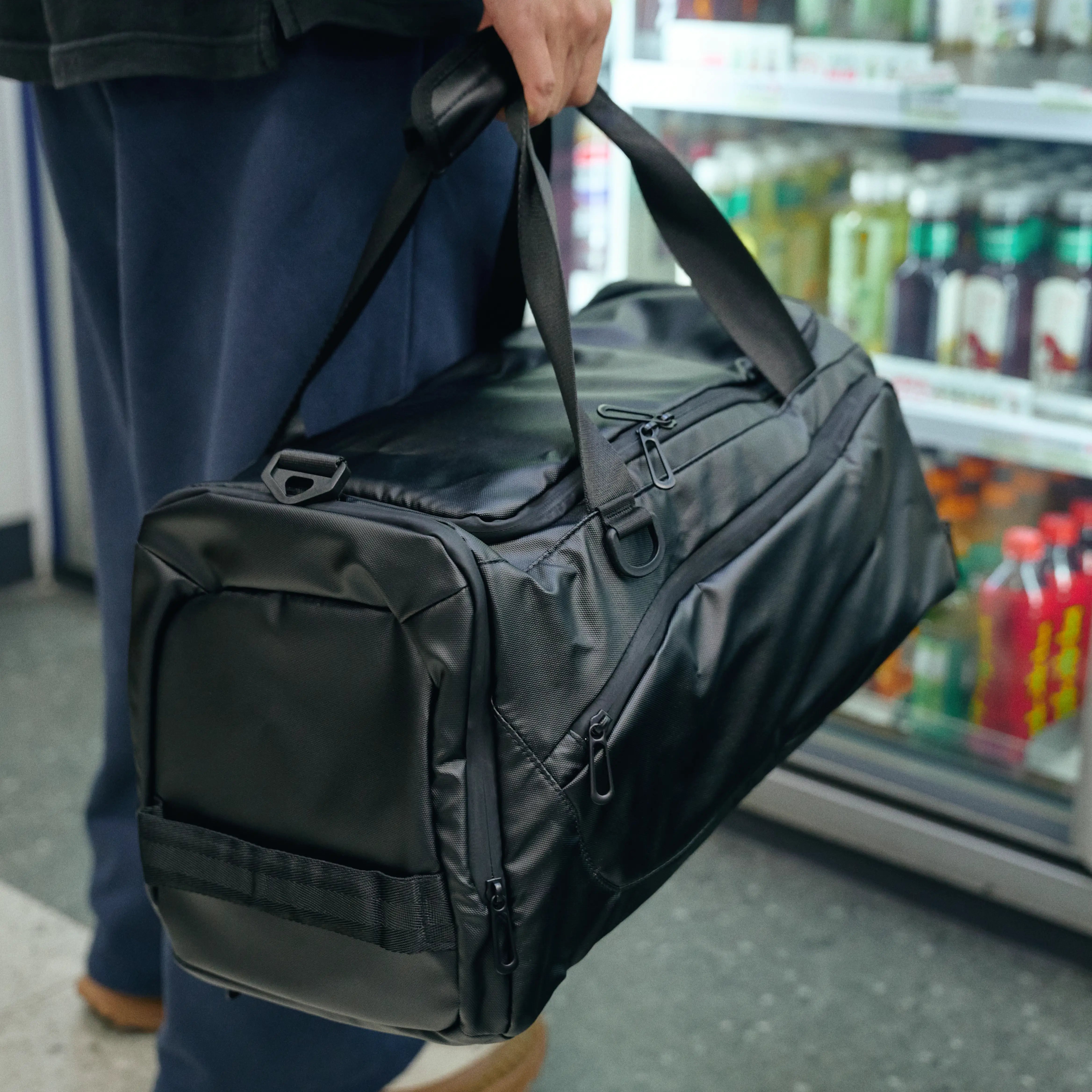 VULKIT VBP102 zaino viaggio 55L nero 3-in-1 idrorepellente