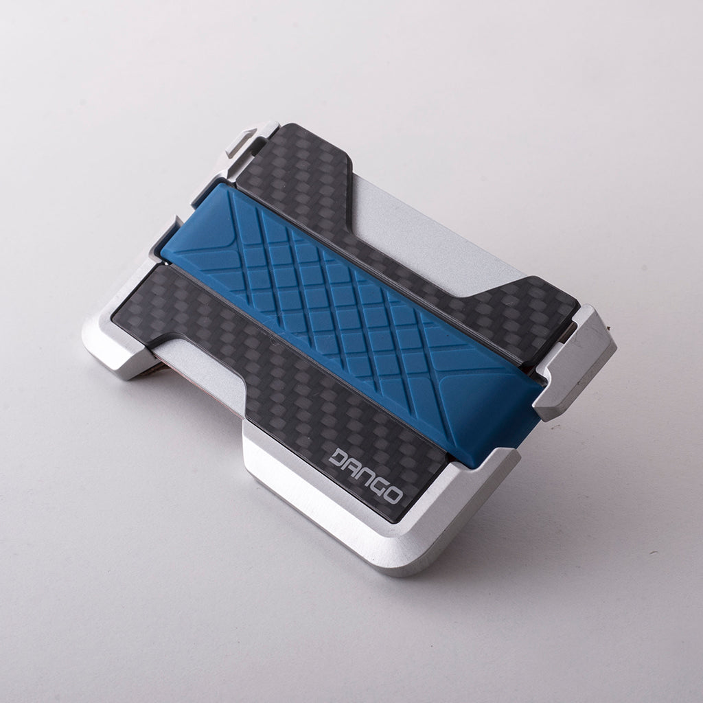 Dango D/T-Series Backplate Carbonio RFID Nera Portafoglio