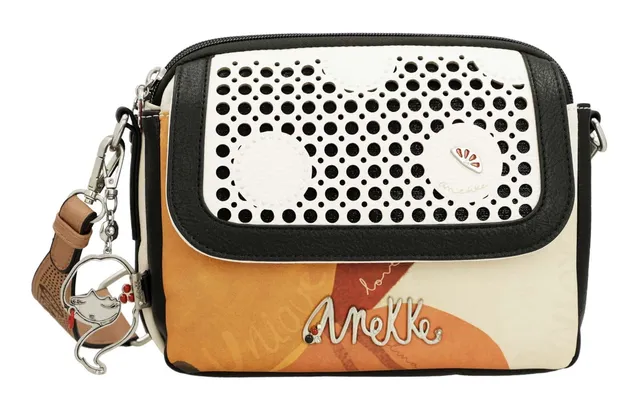 Anekke Lunares Alma borsa a tracolla multicolor con patta