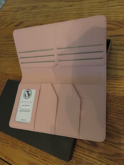 VULKIT Passport VPW100 Porta Passaporto RFID Rosa