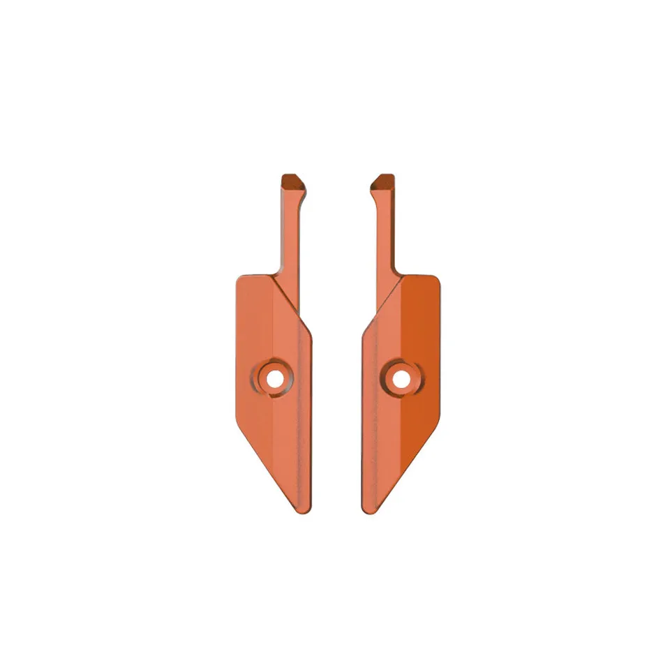 Dango M4 Rail Prongs binari portafoglio arancione polimero