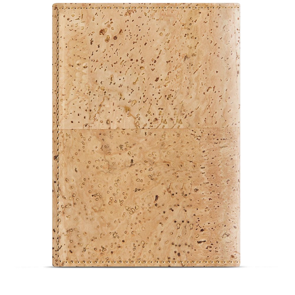 Corkor Wallets portafoglio passaporto sughero marrone chiaro