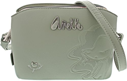 Anekke Original Borsetta Verde 23 cm Poliestere 3 Scomparti