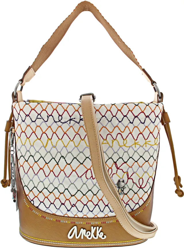 Anekke Borse Hobo 36642-202 borsa multicolore 27x28x11