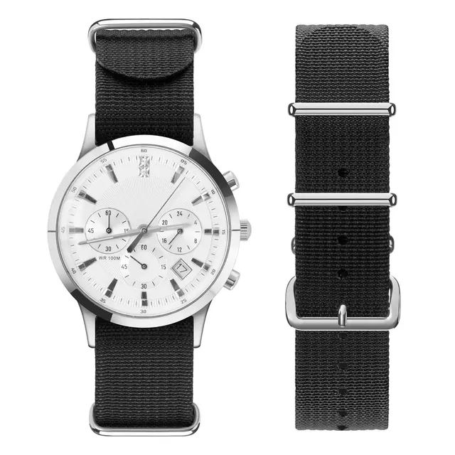 VULKIT Accessories VWB101 cinturino nero nylon 20mm NATO