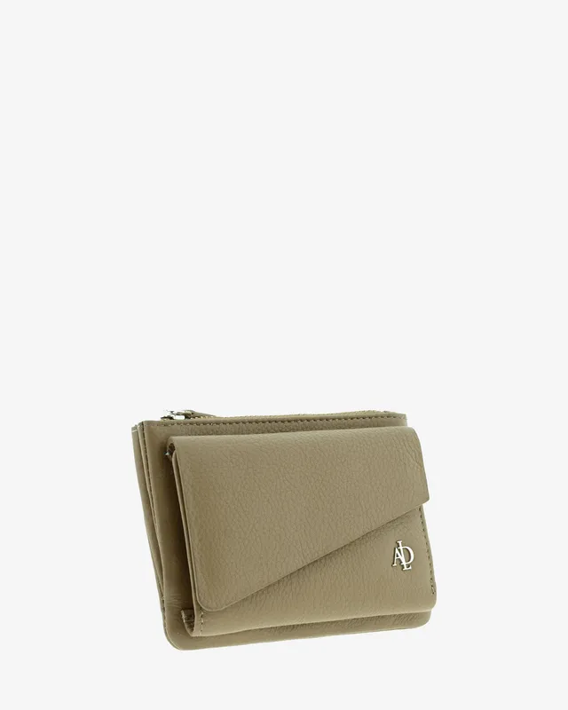 Adapell Asimetric portafoglio donna Topo 6 carte pelle