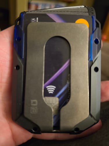 Dango M4 Rail Prongs binari portafoglio arancione polimero