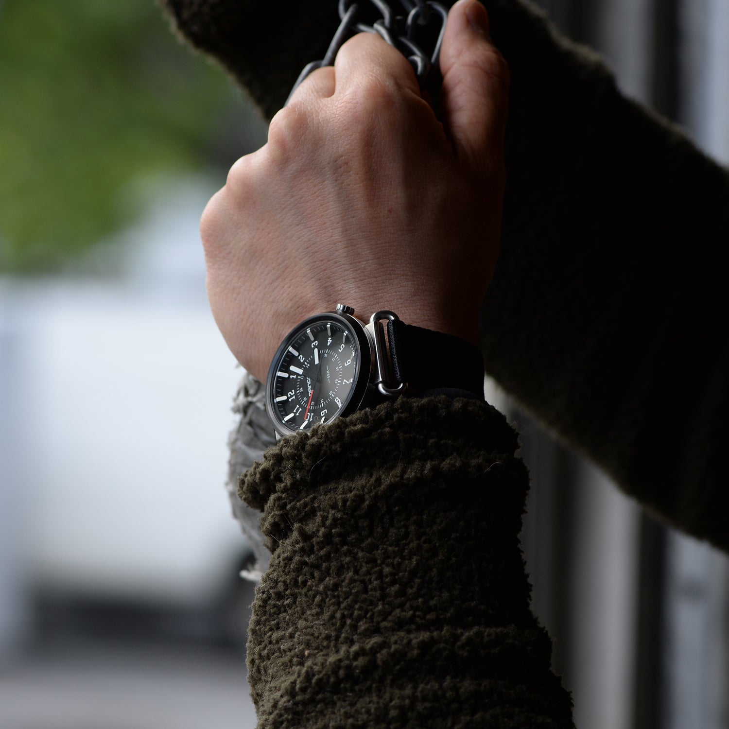 Dango TK-01 orologio outdoor quarzo nylon nero 45mm