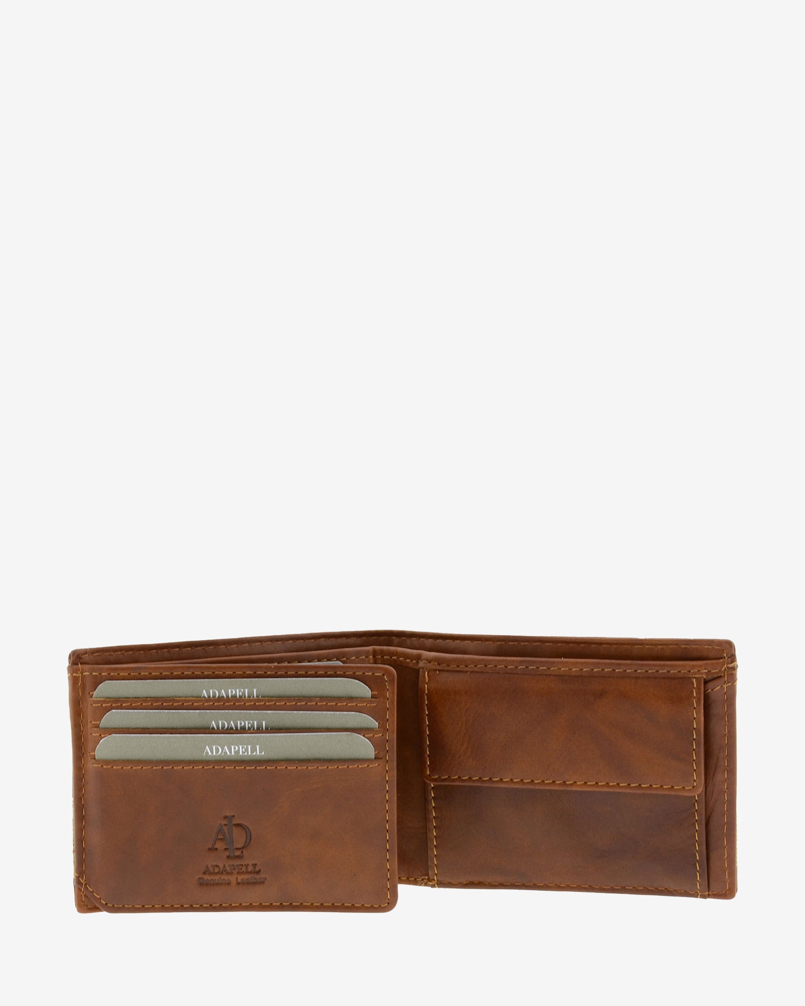 Adapell Range 1620 portafoglio uomo cuoio pelle RFID