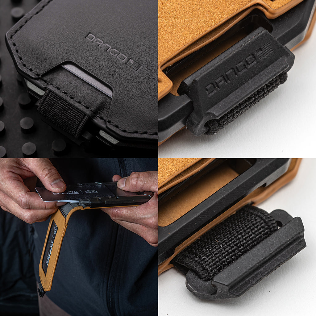 Dango M4 Maverick portafoglio bifold pelle Jet Black 13 carte