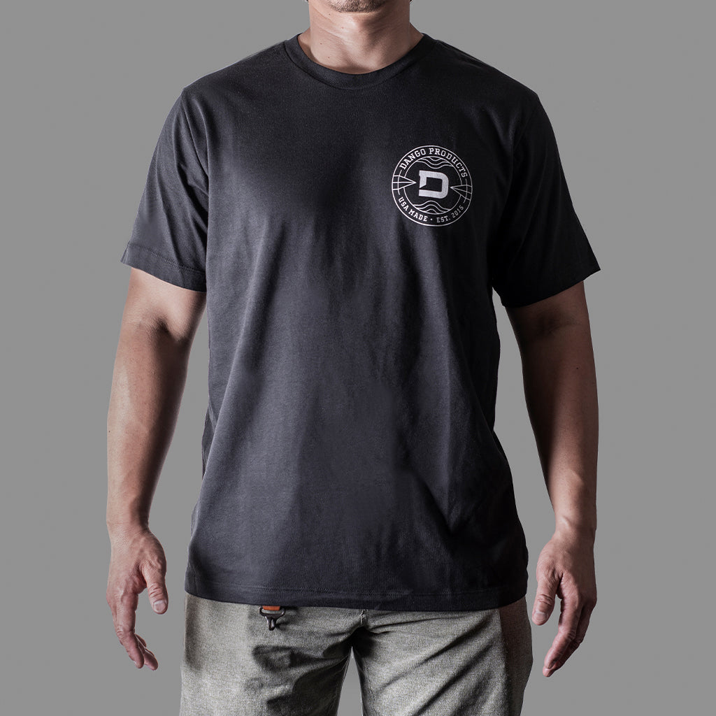 Dango Emblem T-Shirt Maglietta Cotone Nero